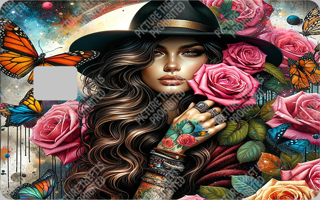 Bank  Card Sticker-BC-163